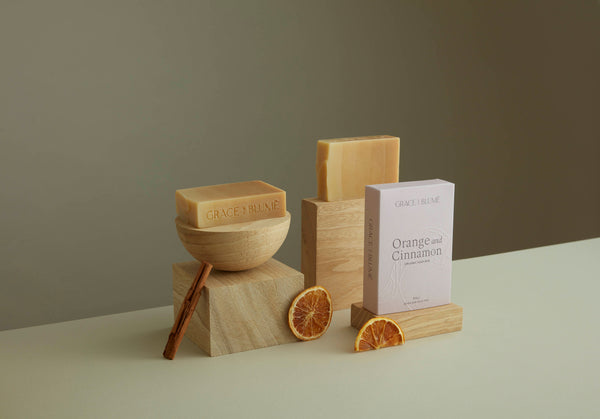 Orange and Cinnamon Organic Soap